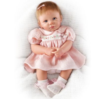 Little Rose Petal Collectible Vinyl Baby Doll