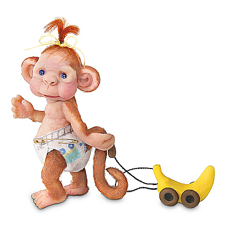 Monkey Toddles Figurine