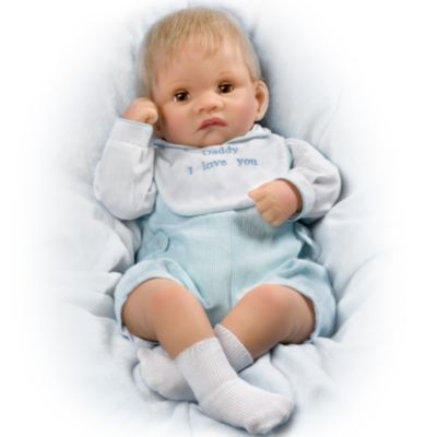 So Truly Real Touch-Activated Realistic Baby Doll: Kyle Kisses Doll