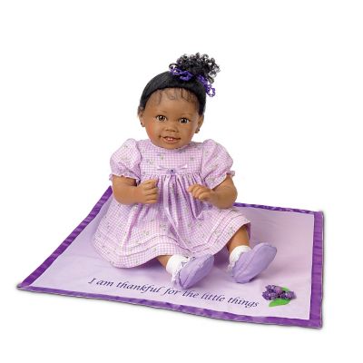 Ayana African-American Lifelike Baby Girl Doll