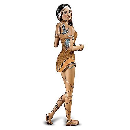 Eagle Fantasy: 19-Inch Fine Porcelain Doll