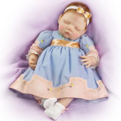 Sweet Slumber: 21-Inch Collectible Lifelike Baby Doll