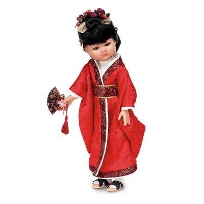 12-Inch Japenese Doll Dressed In Traditional Kimono: Yoshilla