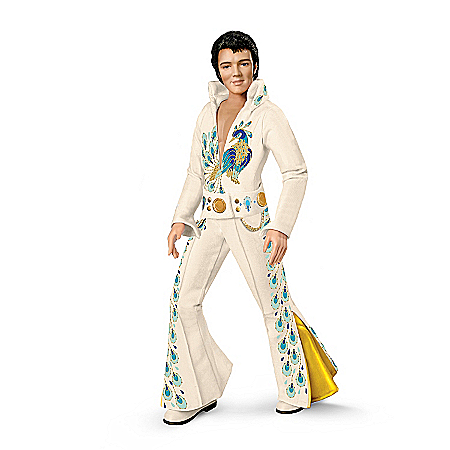 Elvis Presley: Peacock Jumpsuit Fashion Doll