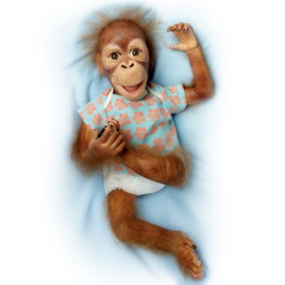 So Truly Real Orangutan Baby Doll: Baby Maha