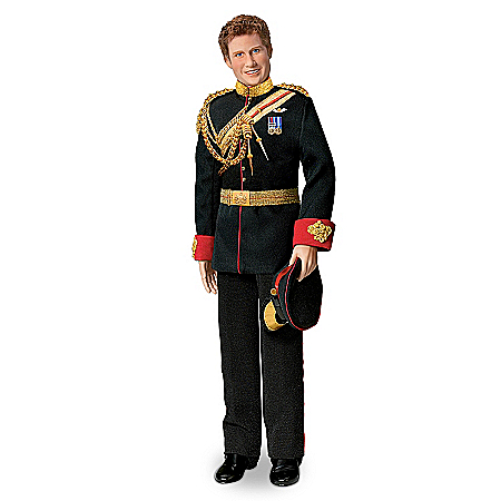 Prince Harry Royal Fashion Porcelain Doll