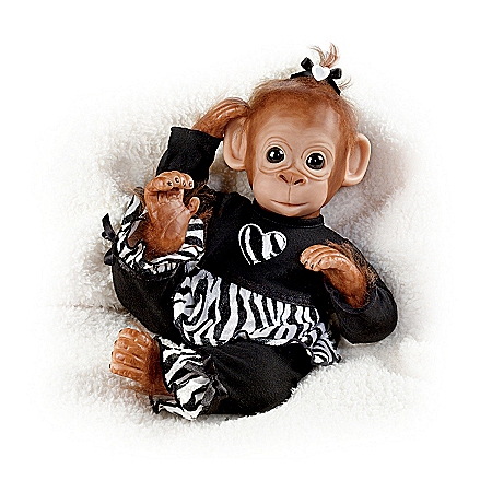 Baby Chimpanzee Doll: Baby Binti