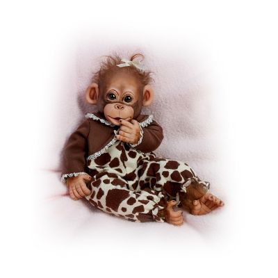 Monkey Doll: Little Enu Baby Monkey Doll