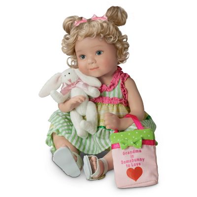 Granddaughter Child Doll: Grandma Is Somebunny To Love