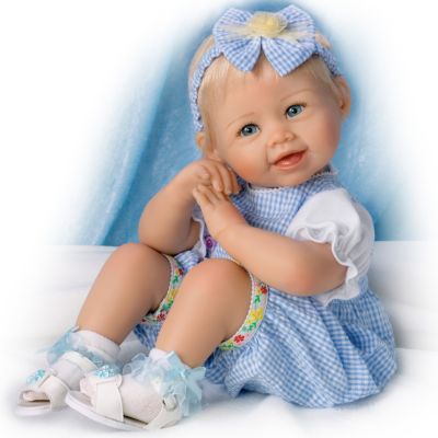 Madison Poseable Realistic Baby Girl Doll