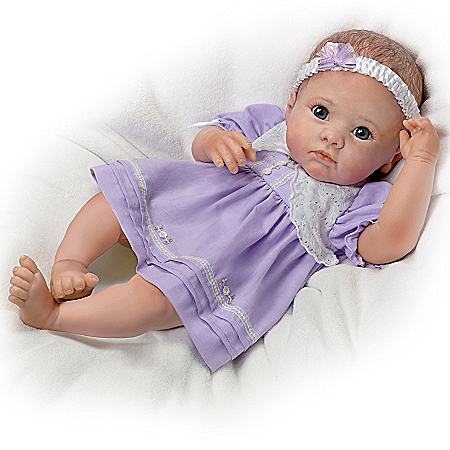 Baby Doll: Some People Dream Of Angels, I Hold One In My Arms Real Touch Baby Doll