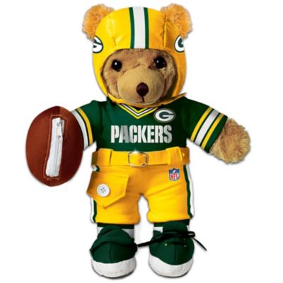 The Green Bay Packers Coaching Teddy Bear: Educational Huggable Plush Toy For Age 3 And Up