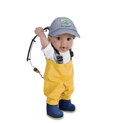 Reel Cute Hooked On Fishing Child Doll
