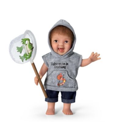 Reel Cute Catch Of The Day Child Doll