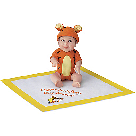 Tiggers Don't Jump They Bounce Baby Doll
