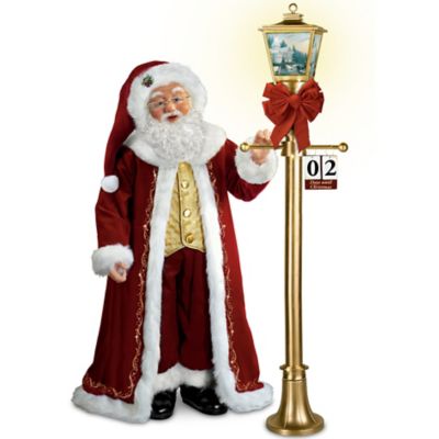 Doll: Thomas Kinkade Countdown To Christmas Signature Edition Santa Portrait Doll