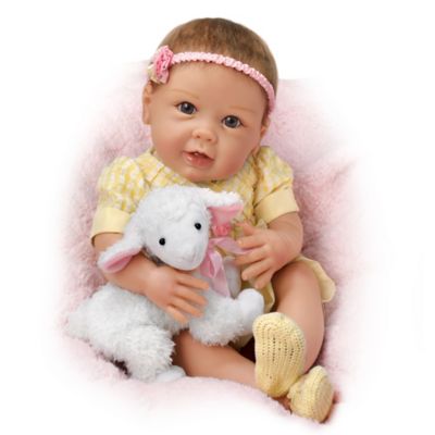 Linda Murray Littlest Lamb Baby Handcrafted Doll