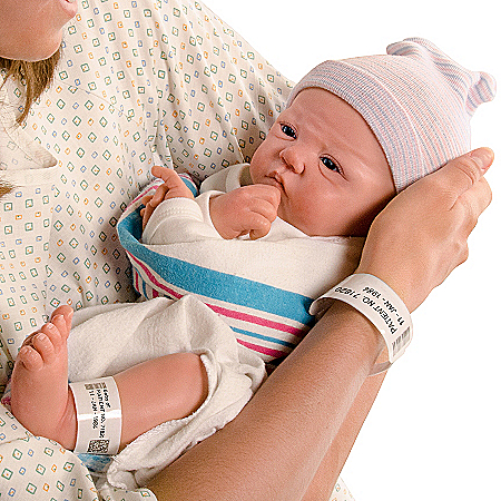 Sandy Faber Welcome To The World Lifelike Newborn Baby Girl Doll
