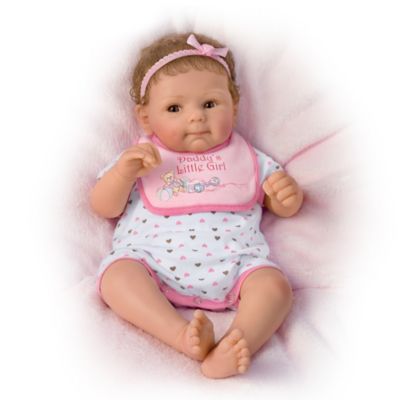 Daddy's Little Girl So Truly Real Lifelike Baby Doll By Sherry Rawn