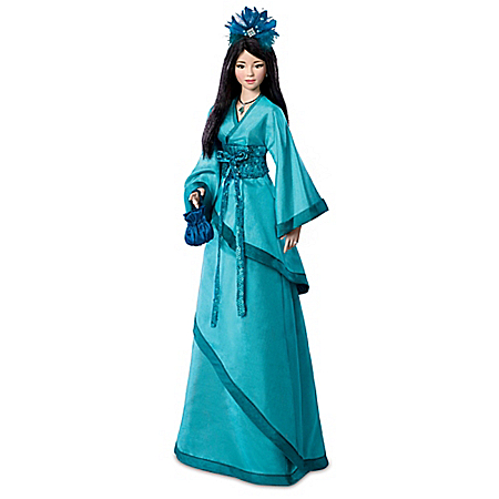 Yeh-Shen The Very First Cinderella Porcelain Portrait Doll