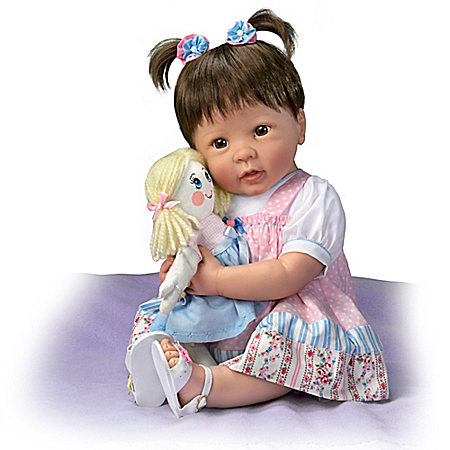 Molly And Rags Lifelike Baby Doll