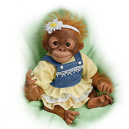 Darling Daisy Lifelike Monkey Doll