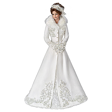 Cindy McClure Winter Romance Wedding Bride Doll