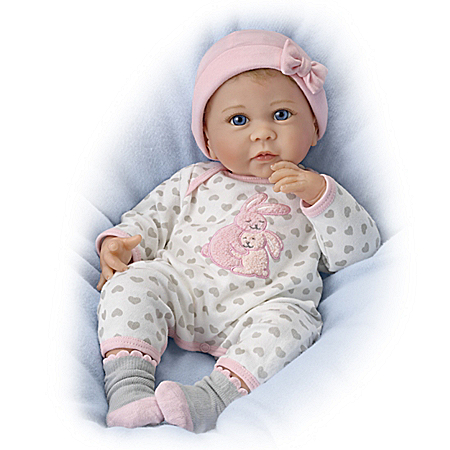 So Truly Real Somebunny Loves You Lifelike Baby Doll
