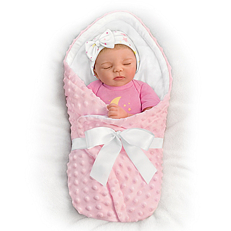 So Truly Real My Little Dreamer Baby Doll With Blanket