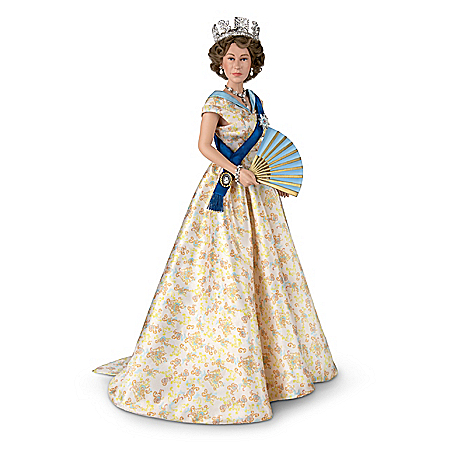 Her Majesty Queen Elizabeth II Commemorative Portrait Doll