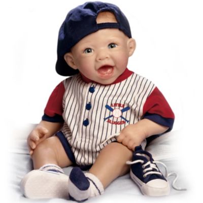 Michael, The Little Slugger So Truly Real Lifelike Baby Doll