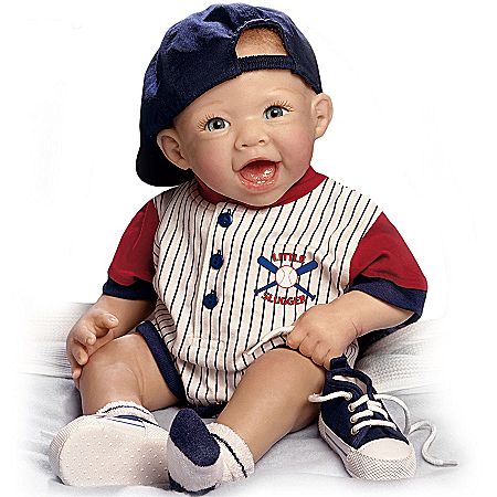 Michael, The Little Slugger So Truly Real Lifelike Baby Doll