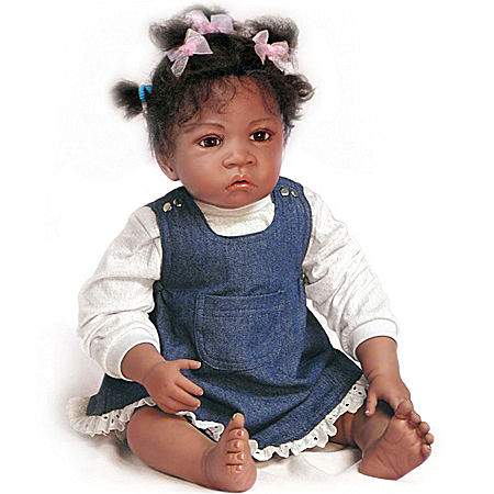 Waltraud Hanl Jasmine's At Age 1-1/2 So Truly Real Lifelike Baby Doll