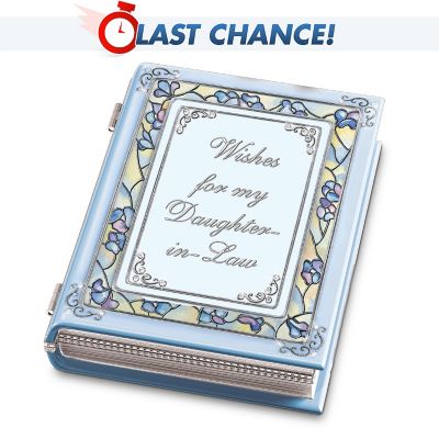 Wishes For My Daughter-In-Law Collectible Music Box Gift for Daughters-In-Law