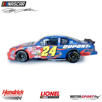 jeff gordon signed diecast car