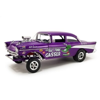 Ed Big Daddy Roths Rat Fink 1957 Bel Air Gasser 1:18-Scale Hot Rod ...