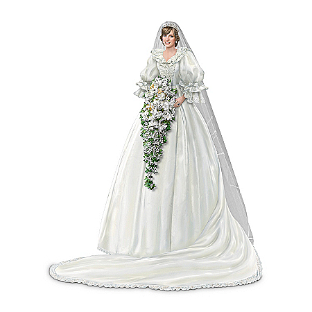 Princess Diana Bride Figurine: Princess Of Our Hearts