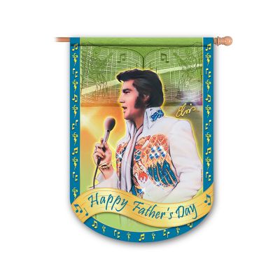 Elvis Presley Flag: Happy Father's Day