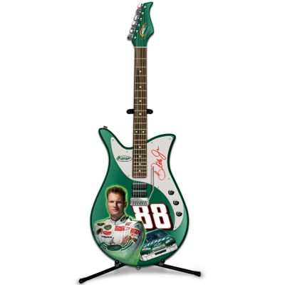 Dale Earnhardt Jr. #88 AMP Energy Sculptural Guitar Figurine