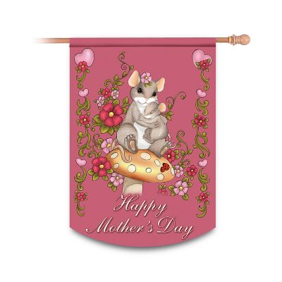 Charming Tails Happy Mother's Day Flag