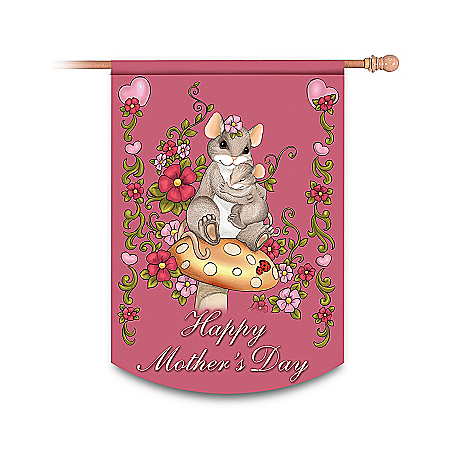 Charming Tails Happy Mother's Day Flag