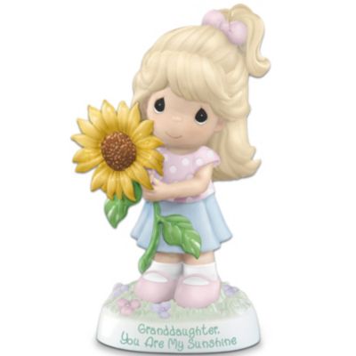 Precious Moments Granddaughter Figurine: Granddaughter, You Are My Sunshine