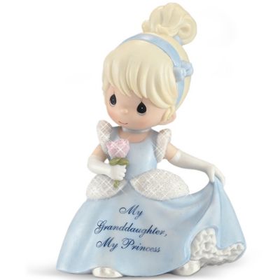 Disney Precious Moments Cinderella Figurine: My Granddaughter, My Princess