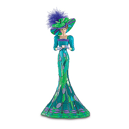 Louis Comfort Tiffany Style Fashion Figurine: Sarah