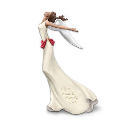 I Will Praise You With My Soul Angel Figurine