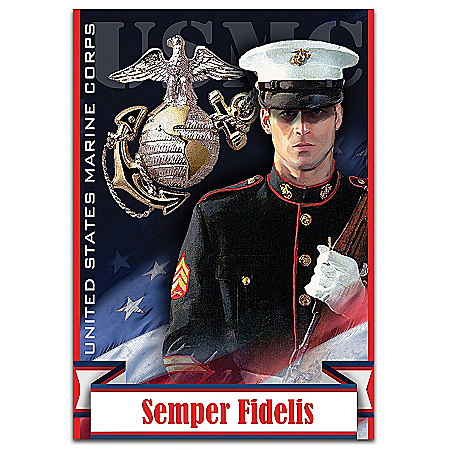 United States Marine Corps Semper Fidelis Flag