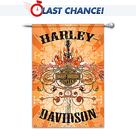 Harley-Davidson Wings Flag