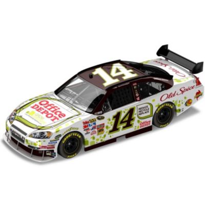 Tony Stewart No.14 Office Depot Go Green 2010 Sprint Cup Collectible Diecast Car