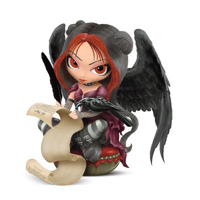 Jasmine Becket-Griffith Once Upon A Midnight Dreary Gothic Fairy Figurine