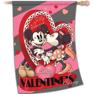 Valentine's Day Flag: Disney Vintage Mickey